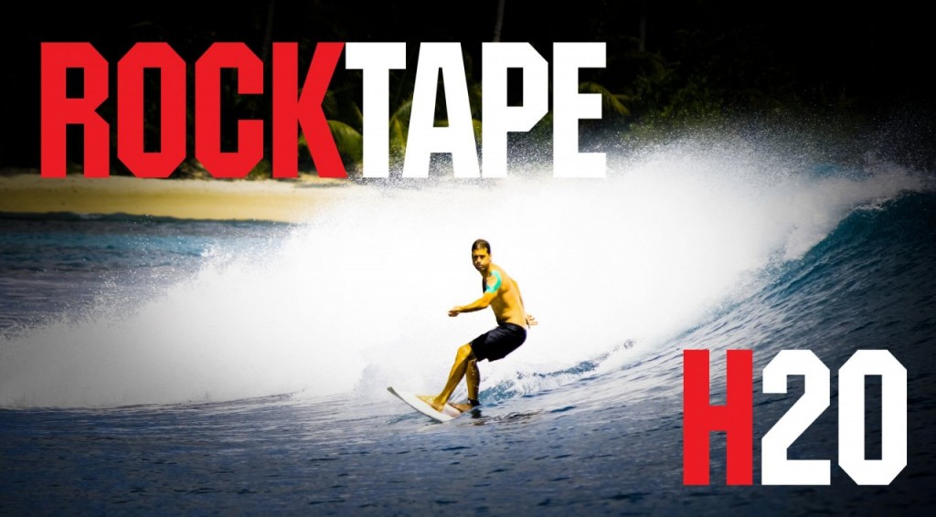 ROCKTAPE H2O ELECTRIC BLUE – 5 METRES LENGTH BY 5CM WIDTH